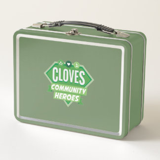 CLOVES Community Heroes Metal Lunchbox メタルランチボックス