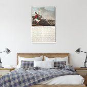 Clovis I (c.466-511)、トルビアックの戦い、496 キャンバスプリント (インサイチュ (寝室))