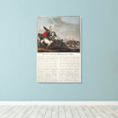 Clovis I (c.466-511)、トルビアックの戦い、496 キャンバスプリント (インサイチュ (ウッドフロア))