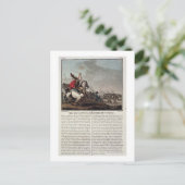 Clovis I (c.466-511)、トルビアックの戦い、496 ポストカード (スタンド正面)