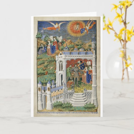 Clovis I Legend greeting card カード (黄色い花)