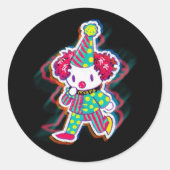 Clown ラウンドシール (正面)