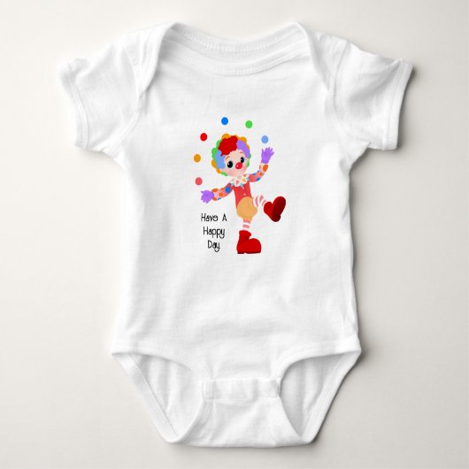 Clown Baby Bodysuit ベビーボディスーツ (正面)