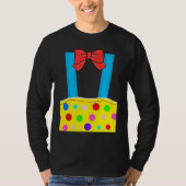 Clown costume Halloween Tシャツ (正面)