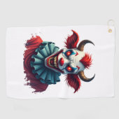 Clown Cow of Terror ゴルフタオル (横)