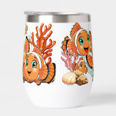 Clown fish Cartoon cute Family Underwater (右面)