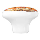 Clown fish Cartoon cute Family Underwater セラミックノブ (側面)