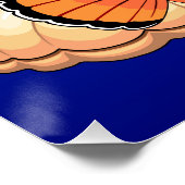 Clown fish Cartoon cute Family Underwater ポスター (コーナー)