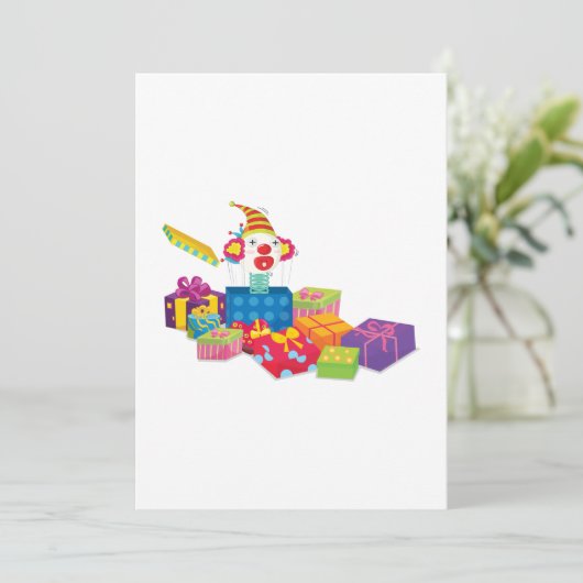 Clown In A Box 招待状 (スタンド正面)