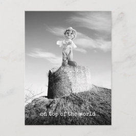 Clown on top of the world ポストカード