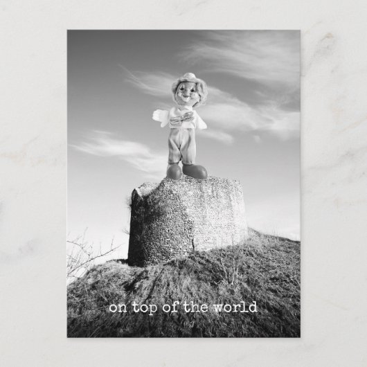 Clown on top of the world ポストカード (正面)