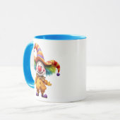 Clown rigolo prêt à faire rire. マグカップ (正面左)