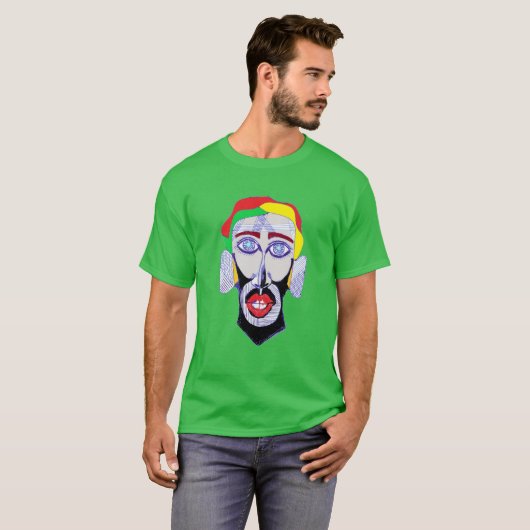 clown robot tシャツ (正面フル)