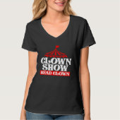 Clown Show Head Clown Tシャツ (正面)