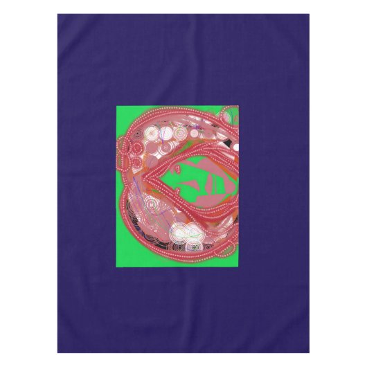 Clown Steampunk  テーブルクロス (正面)