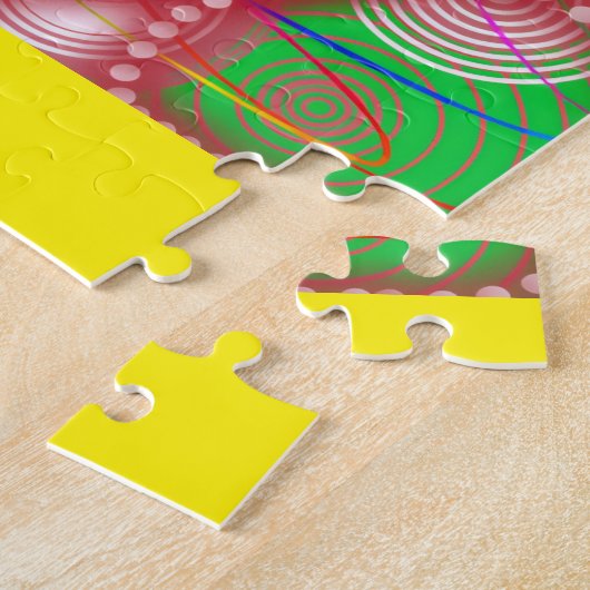 Clown Steampunk Jigsaw Puzzle ジグソーパズル (側面)