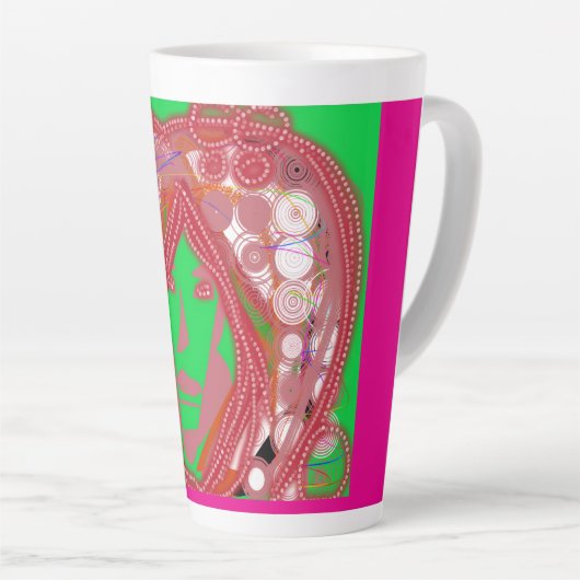 Clown Steampunk Large Mug カフェラテマグ (右アングル)