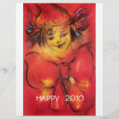 CLOWN WITH RED BOW / Happy New Year's Eve チラシ (正面)