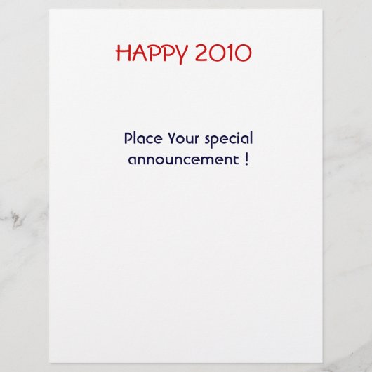 CLOWN WITH RED BOW / Happy New Year's Eve チラシ (裏面)