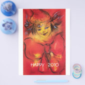 CLOWN WITH RED BOW / Happy New Year's Eve チラシ (シングル)