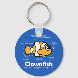 Clownfishの統計量 キーホルダー