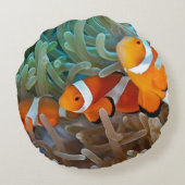 Clownfish ラウンドクッション (裏面)