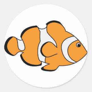 Clownfish ラウンドシール