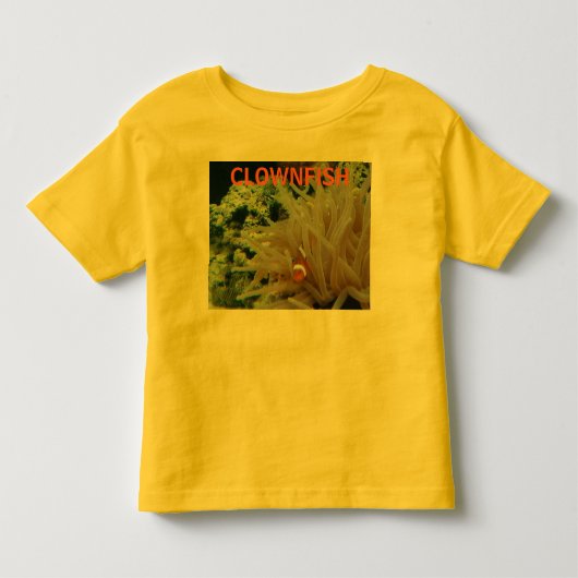 CLOWNFISH -子供のワイシャツ トドラーTシャツ (正面)