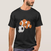Clownfish and Soccer Ball Tシャツ (正面)