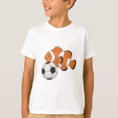 Clownfish and Soccer Ball Tシャツ (正面)