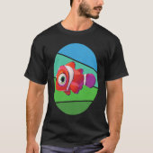 Clownfish Anemone Clownfish Anemone Tシャツ (正面)