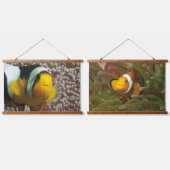 Clownfish - Close-Up! So cute - Nemo in Anemone |  吊り下げ型タペストリー (ダブル)