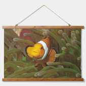 Clownfish - Close-Up! So cute - Nemo in Anemone |  吊り下げ型タペストリー (正面2)