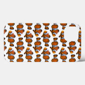 Clownfish Frenzy iPadケース (ホワイト) Case-Mate iPhoneケース (裏面 (横))