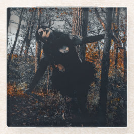 Clownin' Around In Da Woods ガラスコースター