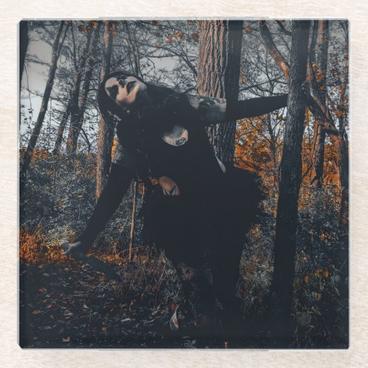 Clownin' Around In Da Woods ガラスコースター (正面)