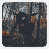 Clownin' Around In Da Woods スクエアシール (正面)