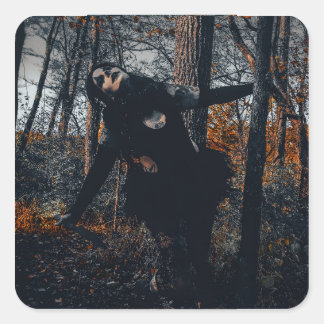 Clownin' Around In Da Woods スクエアシール