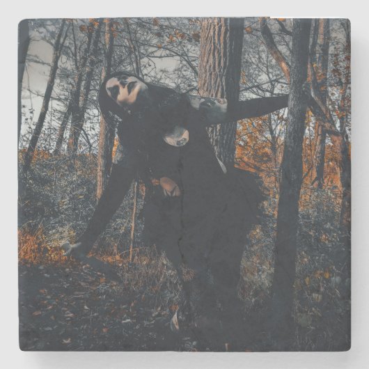 Clownin' Around In Da Woods ストーンコースター (正面)