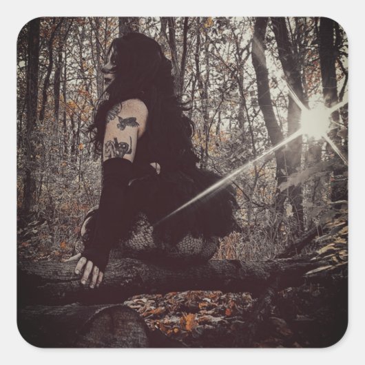 Clownin' Sticker スクエアシール (正面)