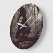 Clownin' Sticker ラージ壁時計 (傾斜)