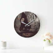 Clownin' Sticker ラージ壁時計 (ホーム)