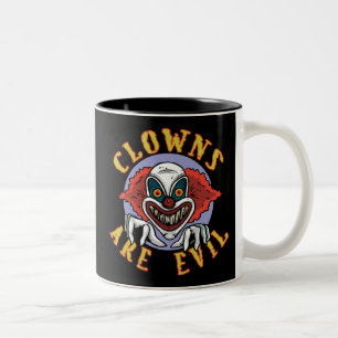 Clowsは邪悪なツートーンマグです ツートーンマグカップ