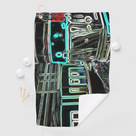 CLRVネオンアットストンゴルフタオル ゴルフタオル (インサイチュ)