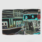 CLRVネオンアットストンゴルフタオル ゴルフタオル (横)