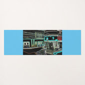 CLRVネオンアットストンヨガマット ヨガマット (裏面(横))