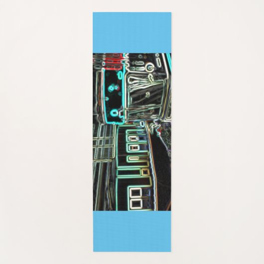 CLRVネオンアットストンヨガマット ヨガマット (正面)