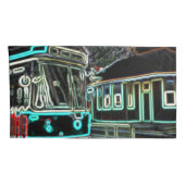 CLRVネオンat stnキングサイズデュアルピローケース 枕カバー (裏面-右)