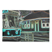 CLRVネオンat stn標準サイズピローケース 枕カバー (裏面)