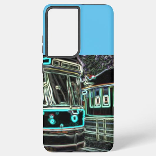 CLRVネオンat stn銀河系S21ウルトラホンケース Samsung Galaxyケース (裏面)